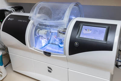 CEREC machine that makes same day dental crowns.